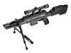 Black Ops Sniper Noir carabine break barrel 10J +lunette 4x32