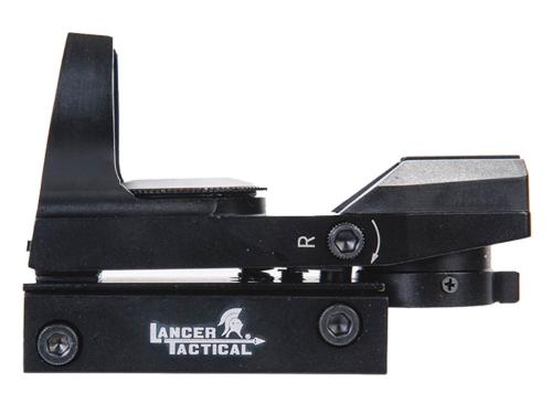 Lancer Tactical Point Rouge Reflex long Noir 21mm CA-401BLC
