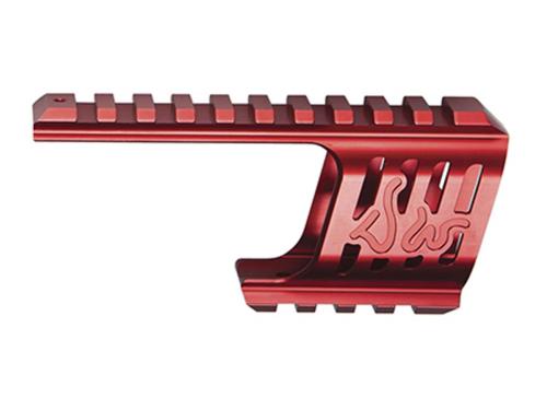 Dan Wesson 715 Rail de montage custom Rouge